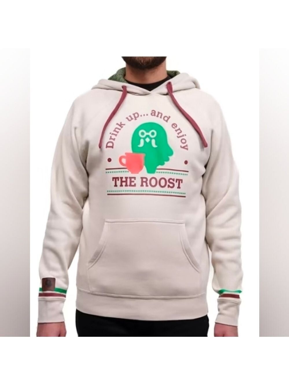 Nintendo The Roost Collection Coffee Shop Pullover Hoodie